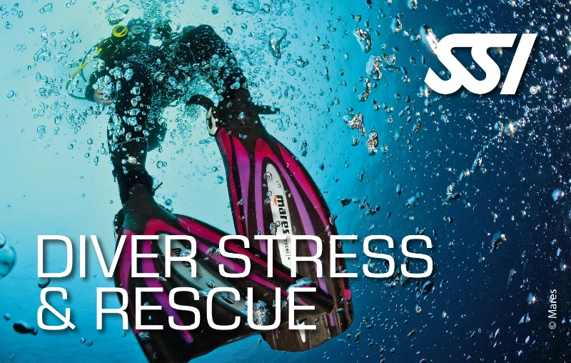 Digitale SSI Diver Stress & Rescue Zertifizierungskarte