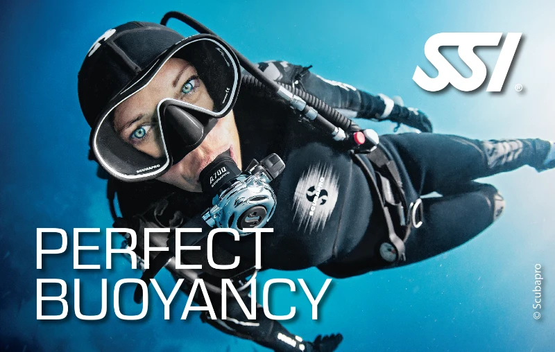 Digitale SSI Perfect Buoyancy Zertifizierungskarte