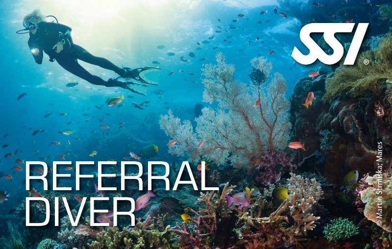 Digitale SSI Referral Diver Karte