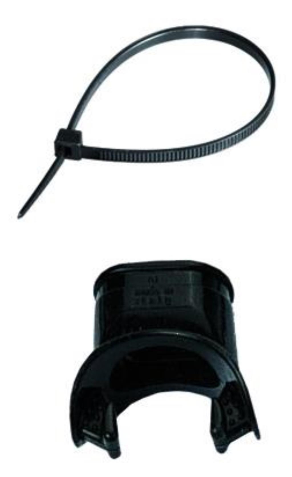 Mares Mundstück Set schmal / schwarz 415111