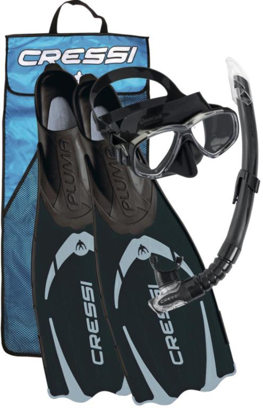 Cressi PLUMA BAG - Schnorchelset