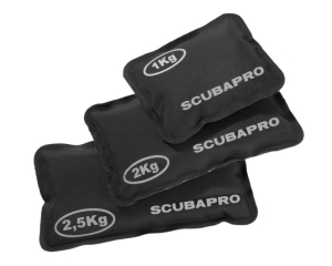 Censous Tauchgewichte Set - 3 Stück Beschichtete Bleigewichte Weiß