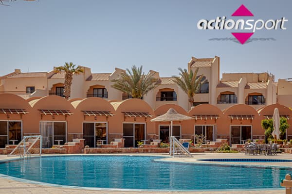 Zimmer und Pool Silver Beach